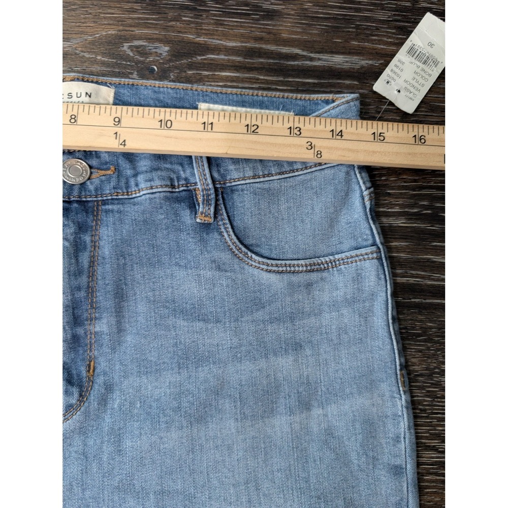 Pacsun High-Rise Jegging Womens 30 Blue Bone Super Stretch Skinny Jeans Denim - Picture 8 of 9